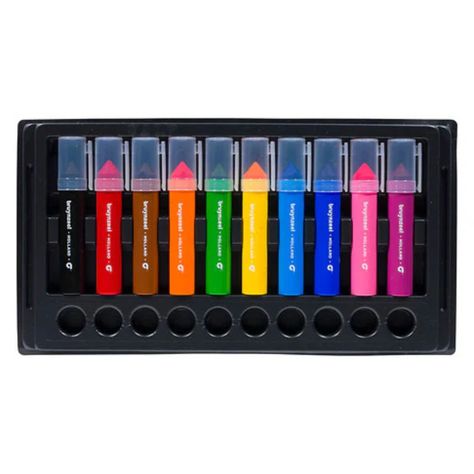 Marcadores Para Niños Bruynzeel Extra Gruesos 10 Colores-1
