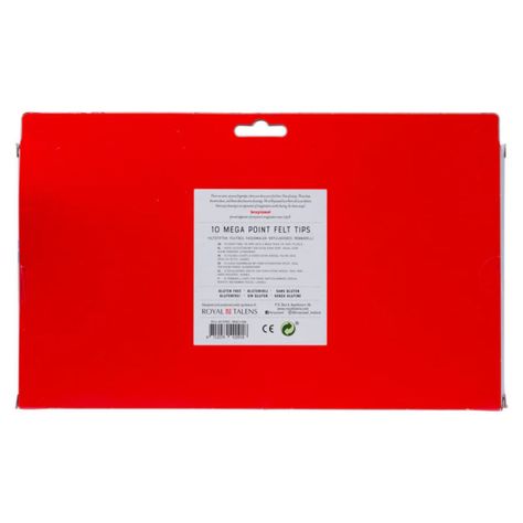 Marcadores Para Niños Bruynzeel Extra Gruesos 10 Colores-2