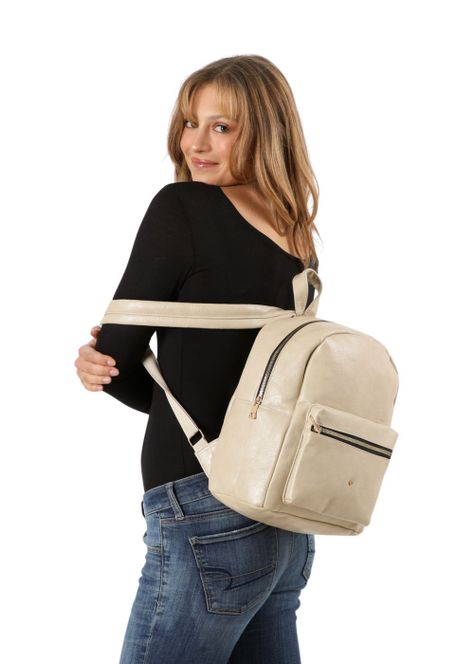 Mochila Anahi Beige I-D-3