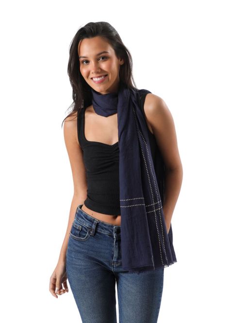 Pañuelo Liso Norwich Azul Humana-2