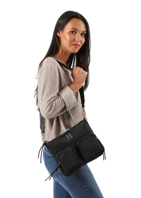 Cartera Cruzada Cloe Negro Humana-4