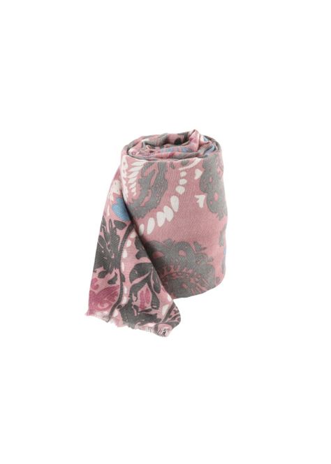 Pañuelo Estampado Silene Gris I-D-0