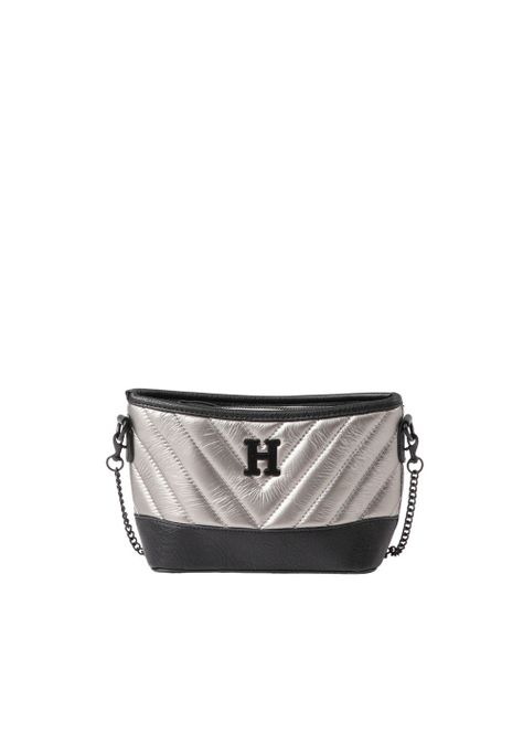 Cartera Mini Bag Adele Plateado Humana-0