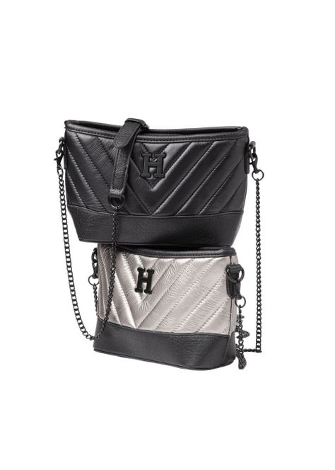 Cartera Mini Bag Adele Plateado Humana-1