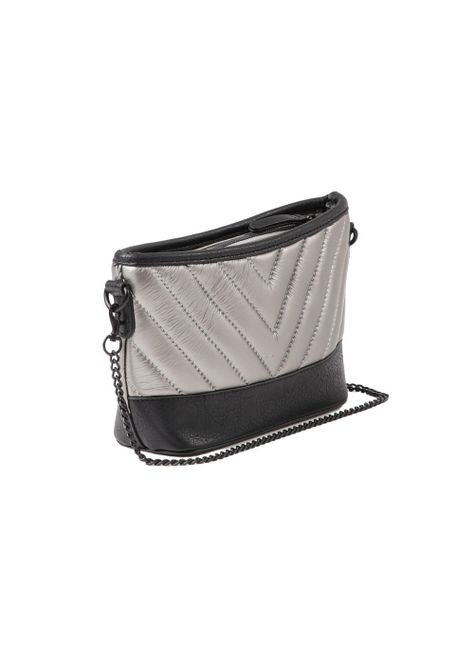 Cartera Mini Bag Adele Plateado Humana-2