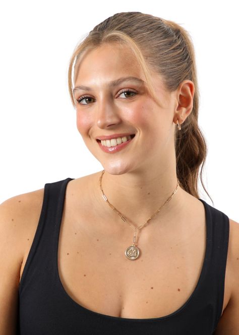 Collar Corto Especial Chain 3 Dorado i-D-1