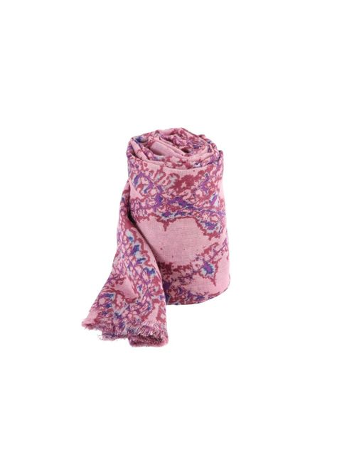 Pañuelo Estampado Gerbera Rosado I-D-0