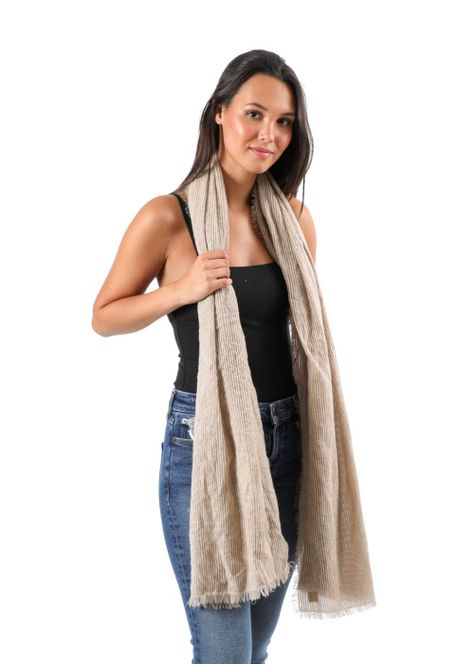 Pañuelo Liso Edith Beige Humana-2