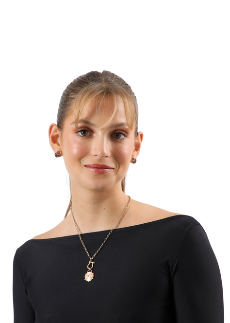 Set Collar Lina Dorado Humana-1