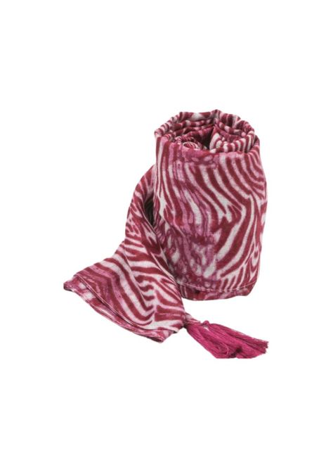 Pañuelo Estampado Solano Morado i-D-0