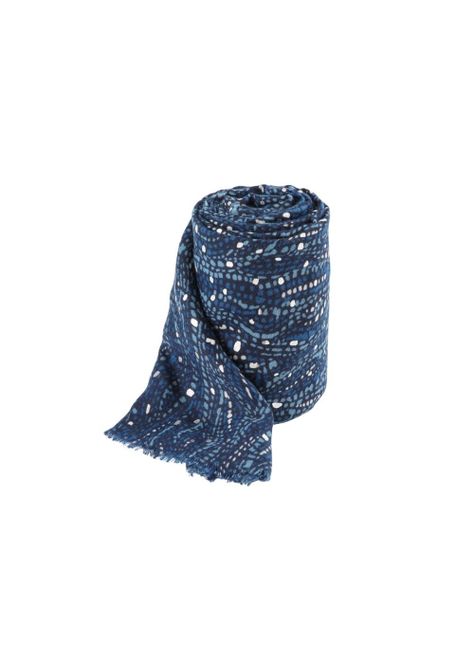 Pañuelo Estampado Nerina Azul I-D-0