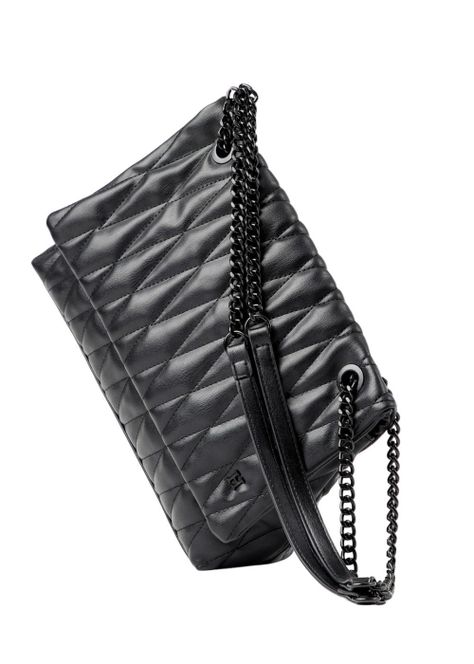 Cartera Cruzada Lupe Negro Humana-1