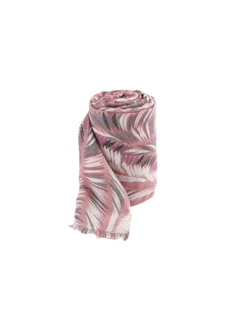 Pañuelo Estampado Robinia Rosado I-D-0