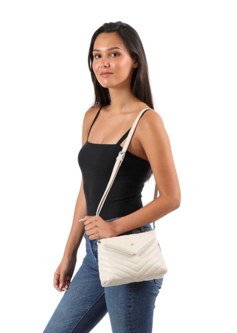 Cartera Cruzada Esmee Beige I-D-3