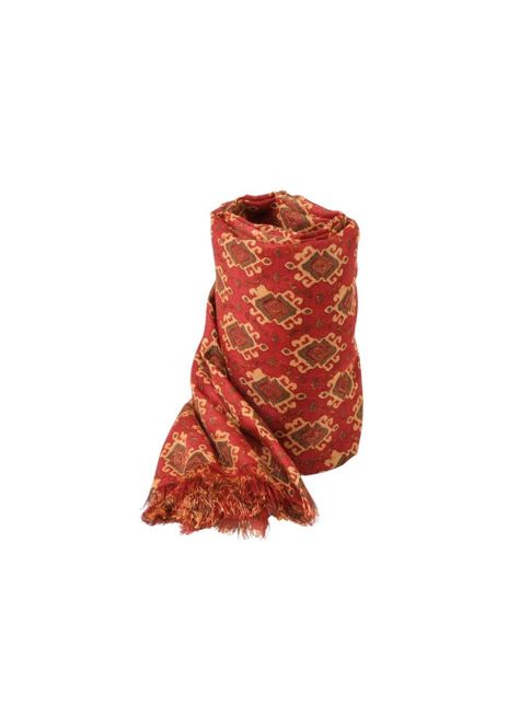 Pañuelo Estampado Biznaga Rojo I-D-0