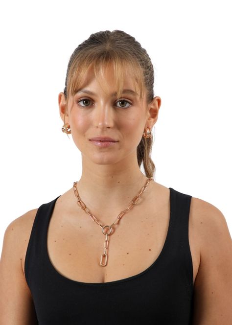 Set Collar Tila Dorado I-D-1