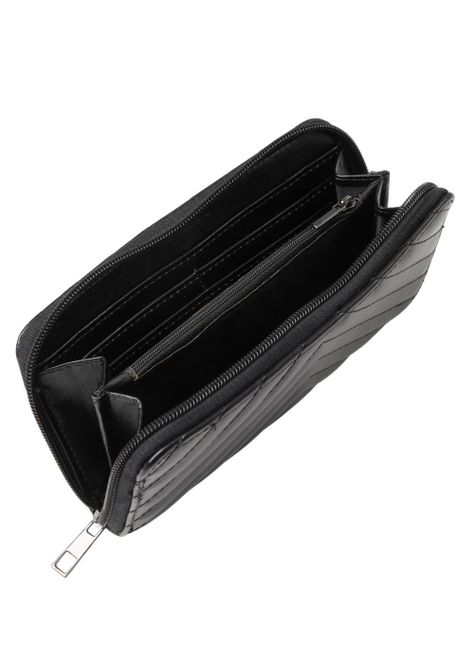 Billetera Grande Quilted Negra i-D-1