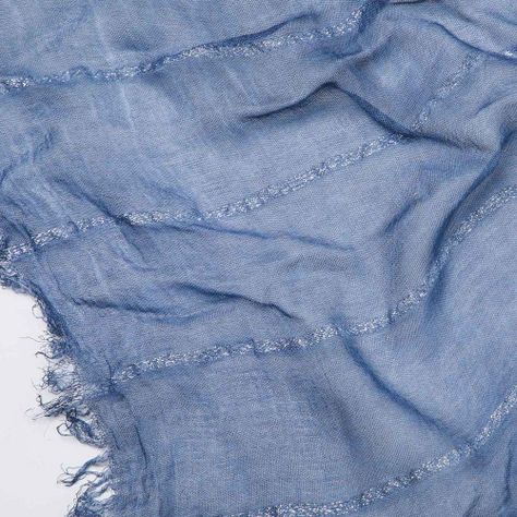Pañuelo Liso Luarca Azul Humana-1