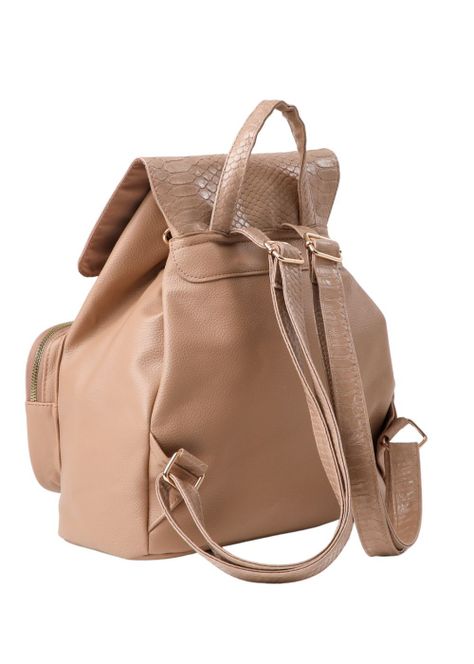 Mochila Myrtos Beige Beige i-D-1