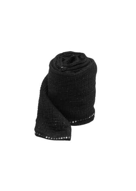 Pañuelo Liso Eletta Negro Humana-0