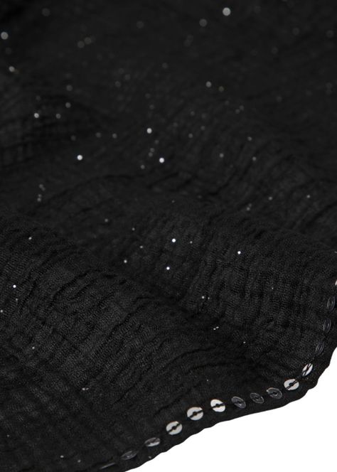 Pañuelo Liso Eletta Negro Humana-1