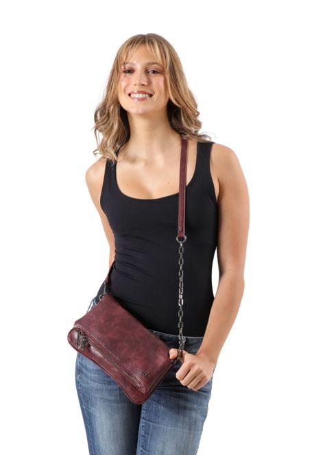Cartera Cruzada Bella Rojo Humana-4