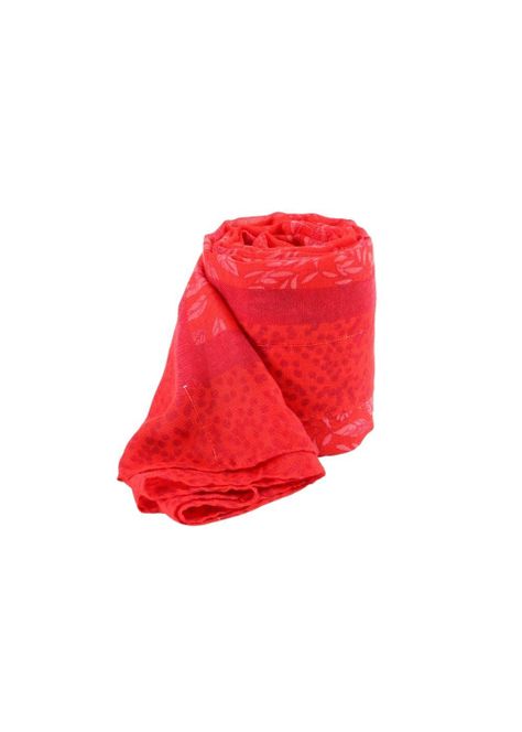 Pañuelo Estampado Rosa Rojo I-D-0