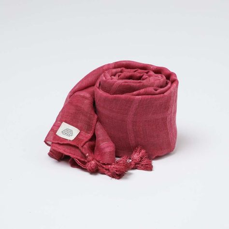Pañuelo Liso Begur Rojo Humana-0