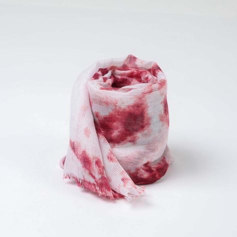 Pañuelo Estampado Algodor Rojo Humana-0