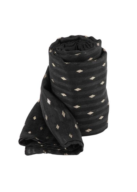 Pañuelo Liso Elara Negro Humana-0