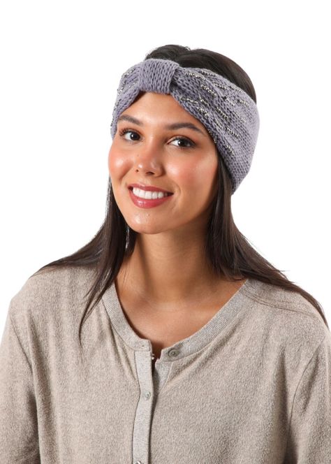 Cintillo  Haila Gris Humana-2