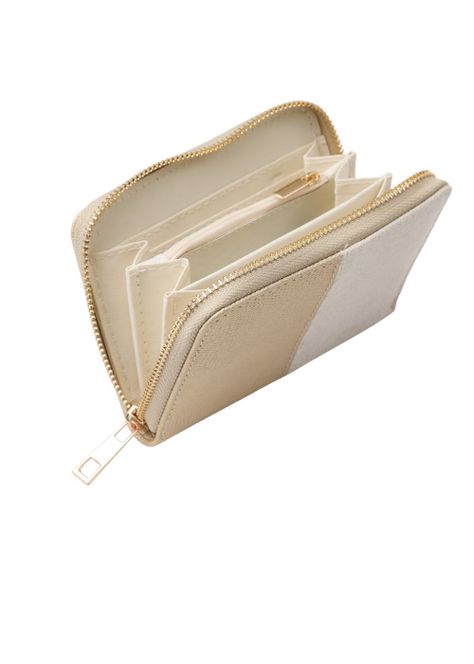 Billetera Mediana Star Beige i-D-1