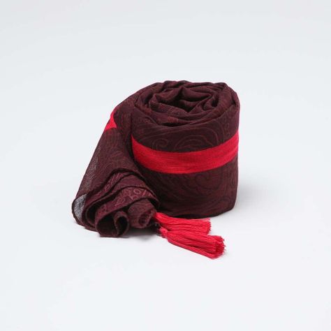 Pañuelo Estampado Andalucía Rojo Humana-0
