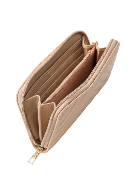 Billetera Grande Quilted Camel i-D-1