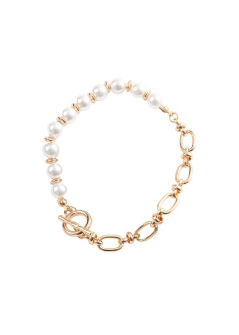 Pulsera Blanda Gema Dorado I-D-0