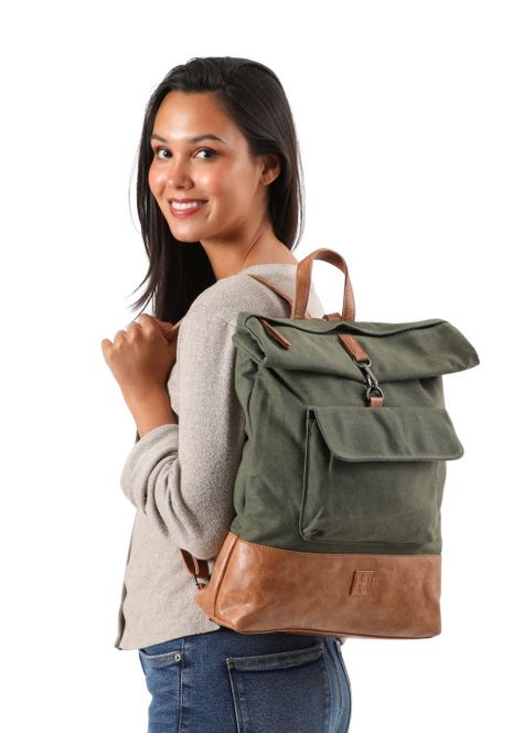 Mochila Astra Verde Humana-4