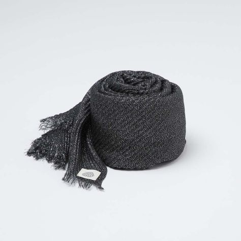Pañuelo Liso Canarias Negro Humana-0