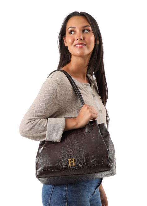 Cartera Hombro Betty Café Humana-4
