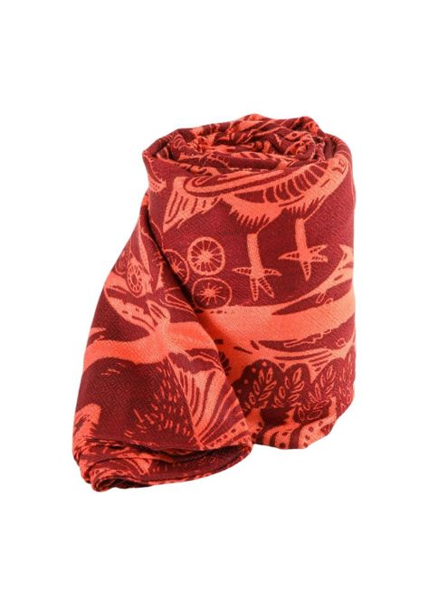 Pañuelo Estampado Denna Rojo Humana-0