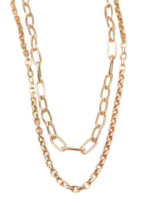 Collar Corto Especial Chain 1 Dorado i-D-0