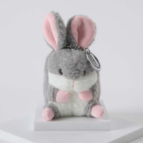 Llavero Rabbit Grey Gris i-D-0