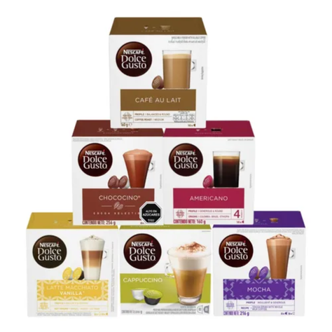 Capsulas De Café Dolce Gusto X6 Cajas Surtidas-0