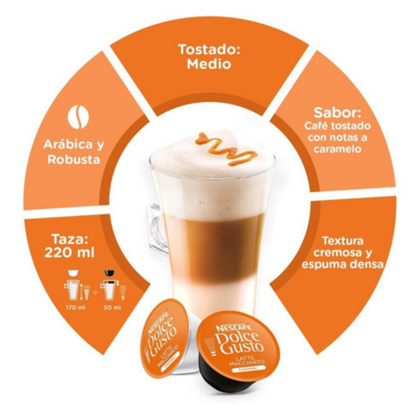 Capsulas de Café Dolce Gusto Caramel Macchiato - Starbucks-3