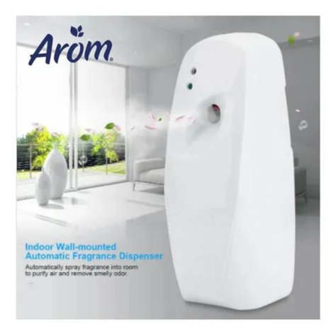 Dispensador Automatico + Aroma Vainilla Canela Arom 250ml -1