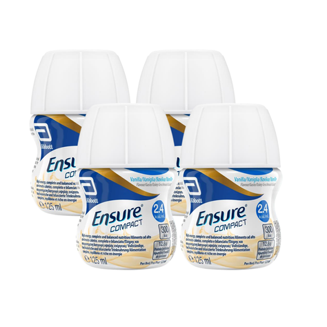 Ensure Compact Sabor Vainilla 125 Ml Pack X4-0