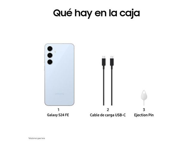 Celular Galaxy S24 Fe 5G 256GB Azul-1