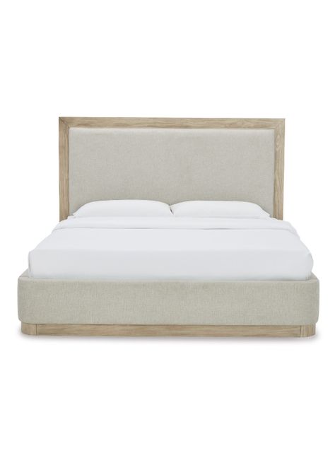 Cama king Hennington bisque-3