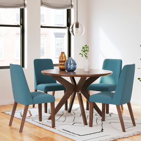 Par de sillas comedor Lyncott blue-1