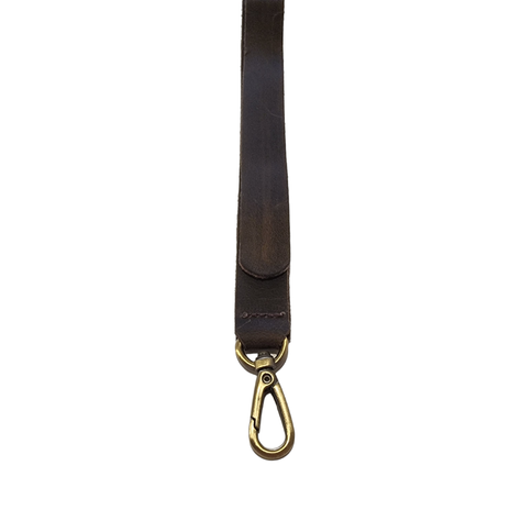 Lanyard de cuero regulable-2