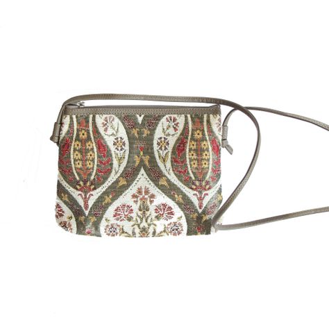 Mini cartera Tulipanes Beige-0